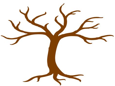 Free Printable Tree Without Leaves